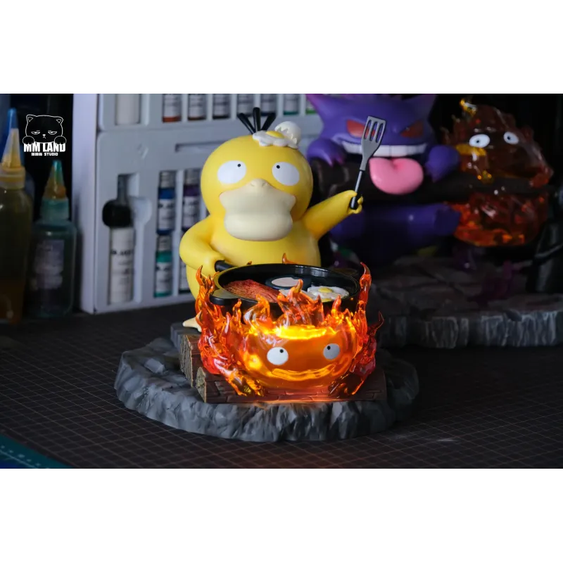 Howl’s Moving Castle Psyduck X Calcifer MMLAND Studio