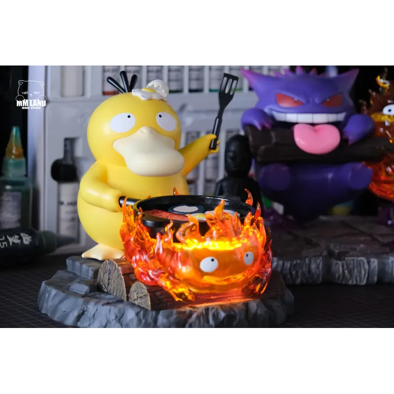 Howl’s Moving Castle Psyduck X Calcifer MMLAND Studio