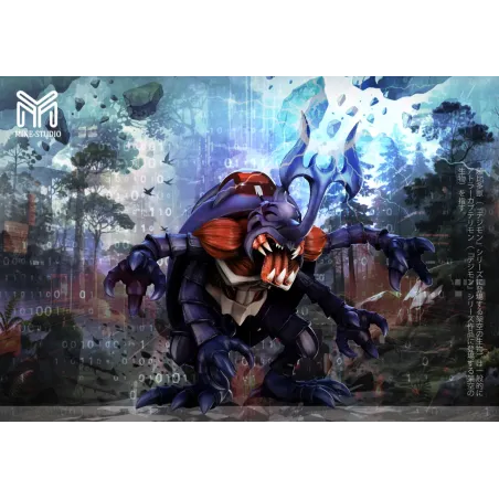 Digimon AtlurKabuterimon / MegaKabuterimon Mine Studio