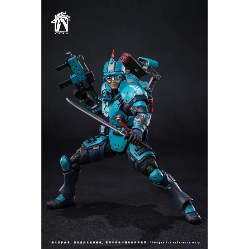 Original Character Xpedion Alien Combat Zone Silver Lightning Special Forces Tactical Soldier Powerspotoy