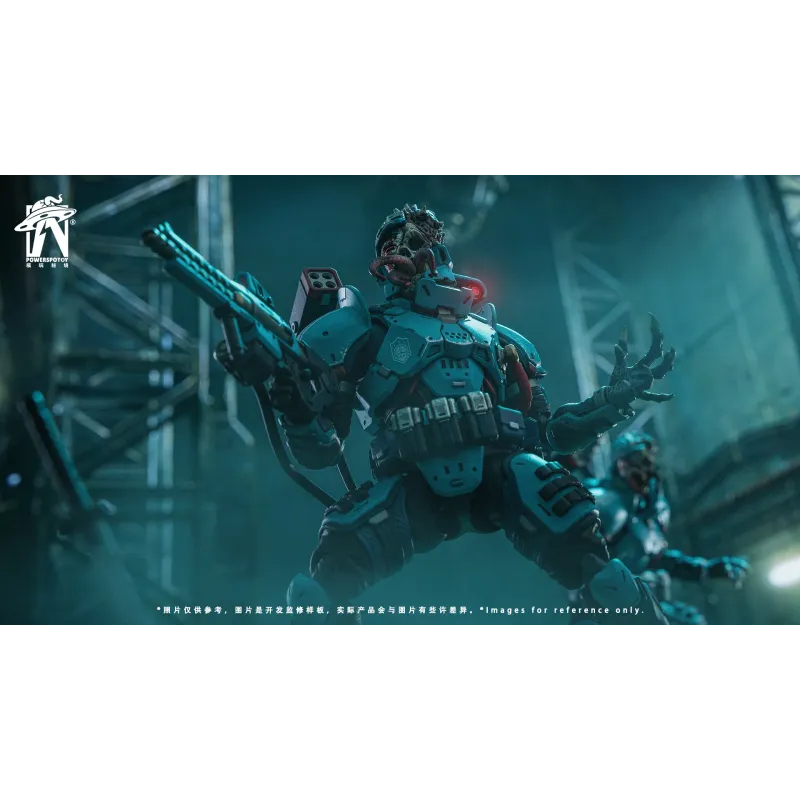 Original Character Xpedion Alien Combat Zone Silver Lightning Special Forces Tactical Soldier Powerspotoy