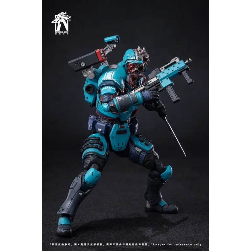 Original Character Xpedion Alien Combat Zone Silver Lightning Special Forces Tactical Soldier Powerspotoy