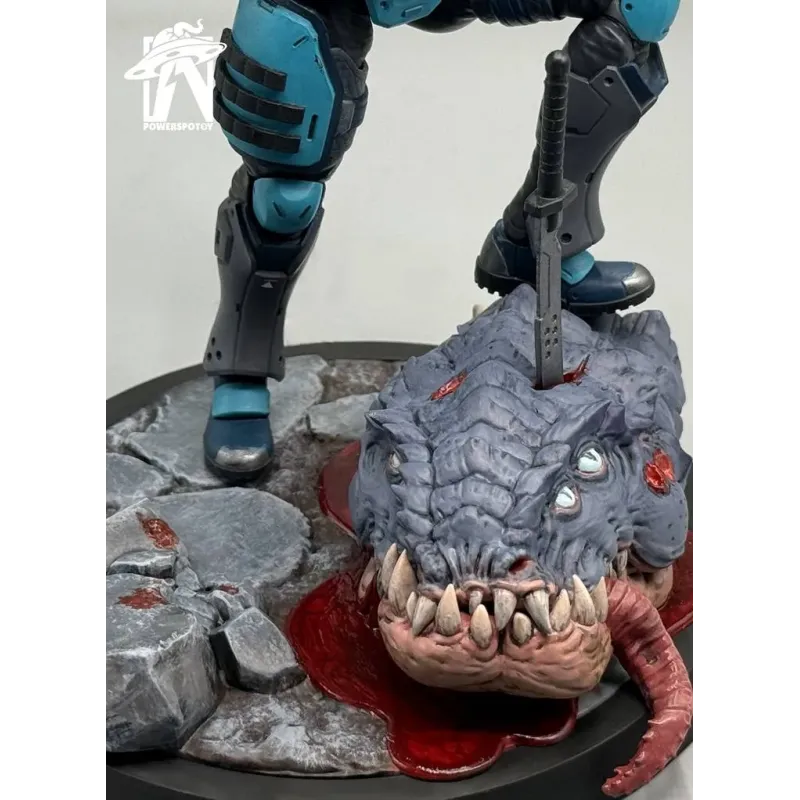 Original Character Xpedion Alien Combat Zone Silver Lightning Special Forces Tactical Soldier Powerspotoy