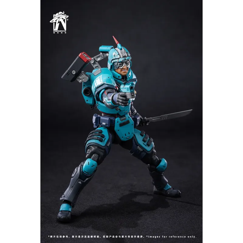 Original Character Xpedion Alien Combat Zone Silver Lightning Special Forces Tactical Soldier Powerspotoy