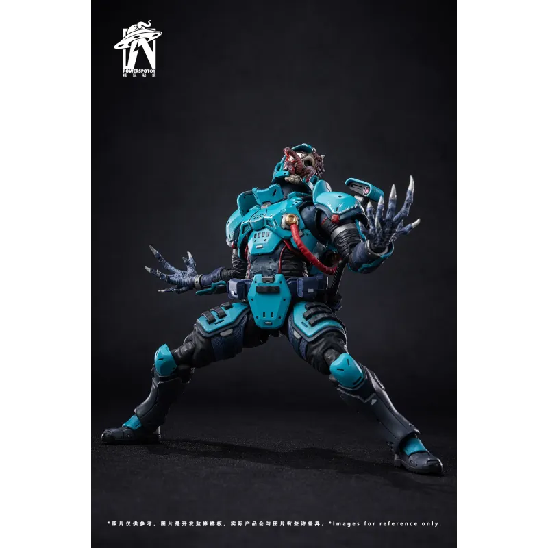 Original Character Xpedion Alien Combat Zone Silver Lightning Special Forces Tactical Soldier Powerspotoy