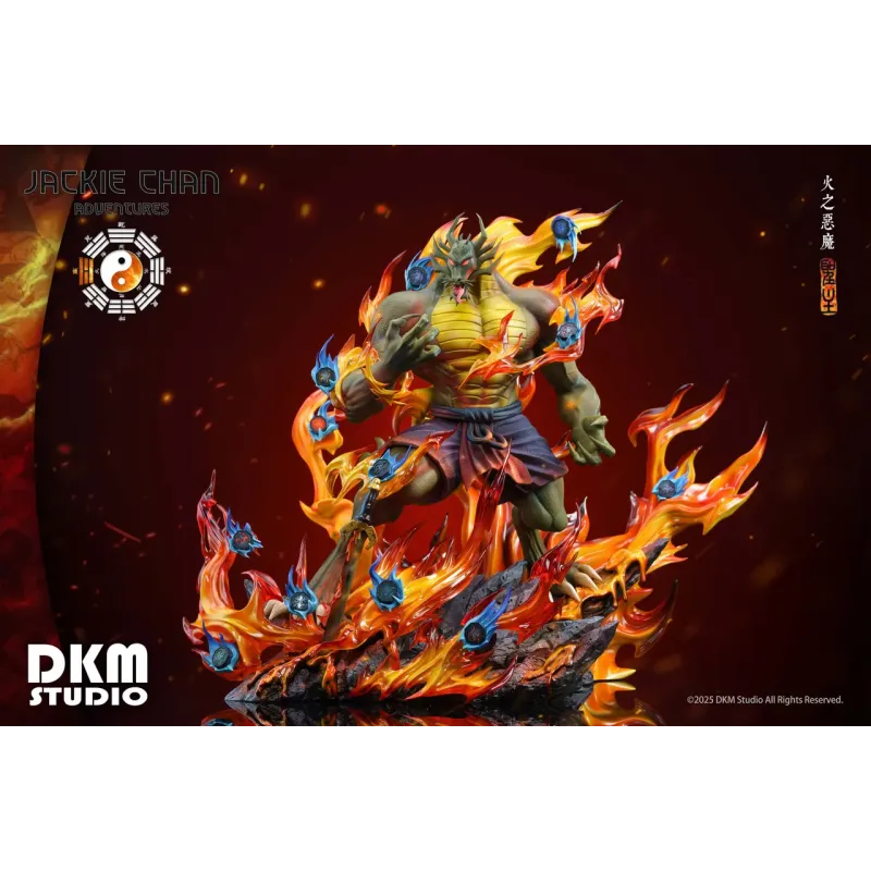 Jackie Chan Adventures Demon of Fire Shendu DKM Studio