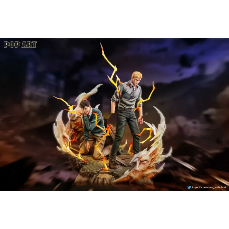 Attack on Titan Reiner Braun & Bertholdt Hoover POP.ART Studio