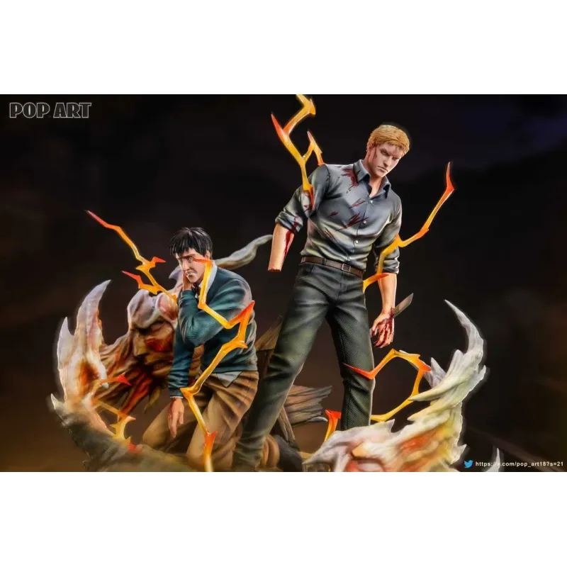 Attack on Titan Reiner Braun & Bertholdt Hoover POP.ART Studio