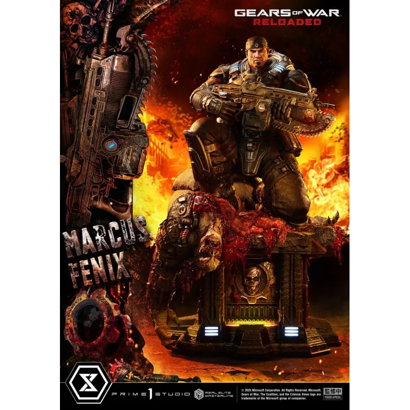 Gears of War Marcus Fenix Prime 1 Studio