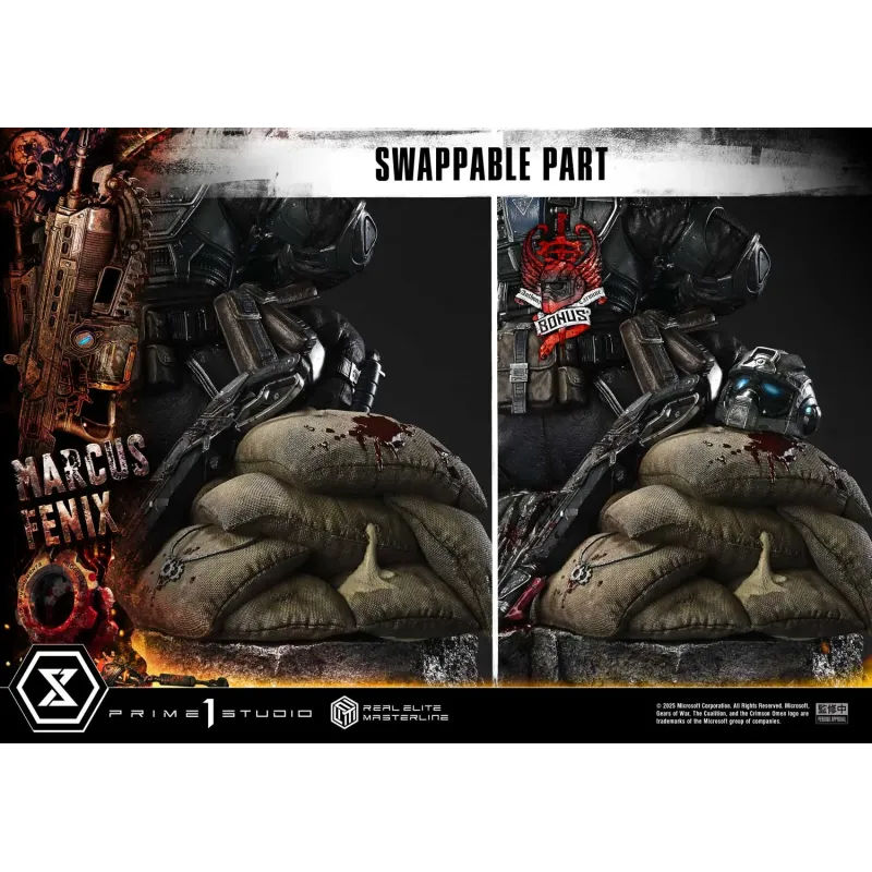 Gears of War Marcus Fenix Prime 1 Studio