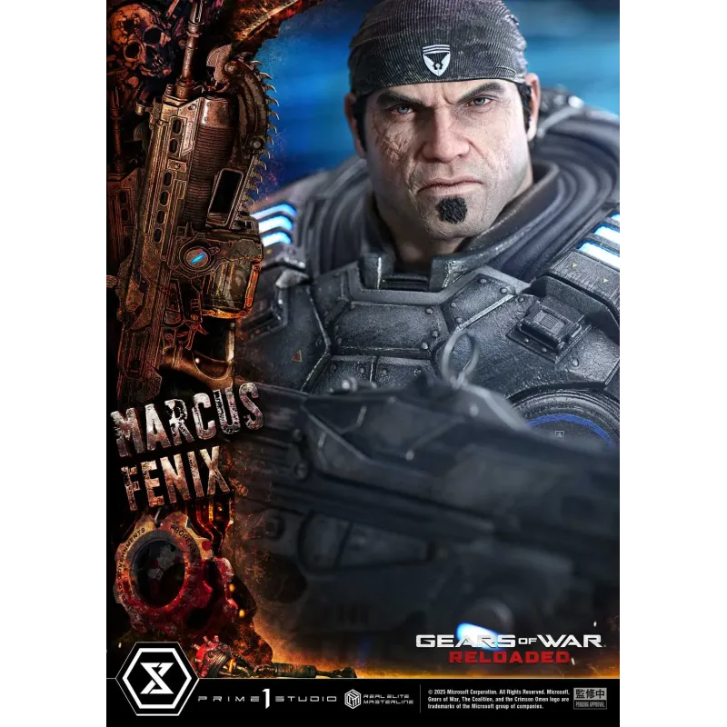 Gears of War Marcus Fenix Prime 1 Studio