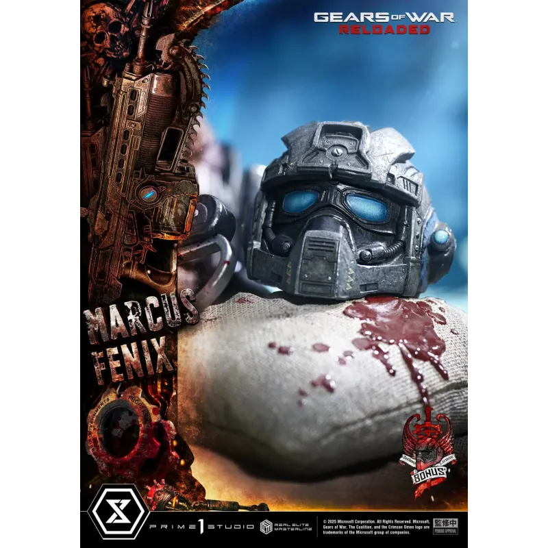 Gears of War Marcus Fenix Prime 1 Studio