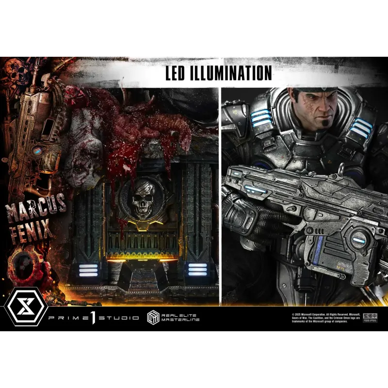 Gears of War Marcus Fenix Prime 1 Studio