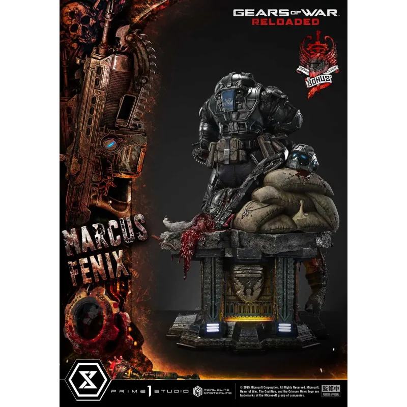 Gears of War Marcus Fenix Prime 1 Studio