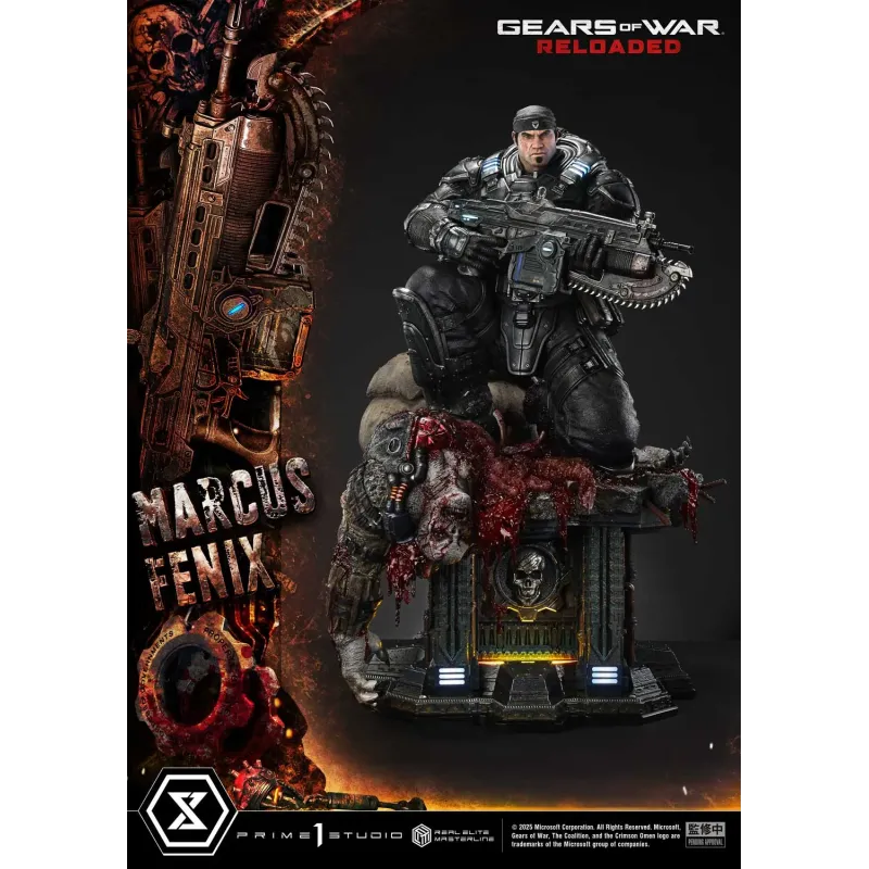 Gears of War Marcus Fenix Prime 1 Studio