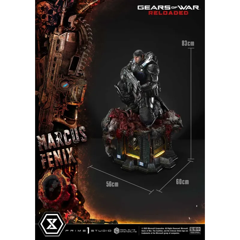 Gears of War Marcus Fenix Prime 1 Studio