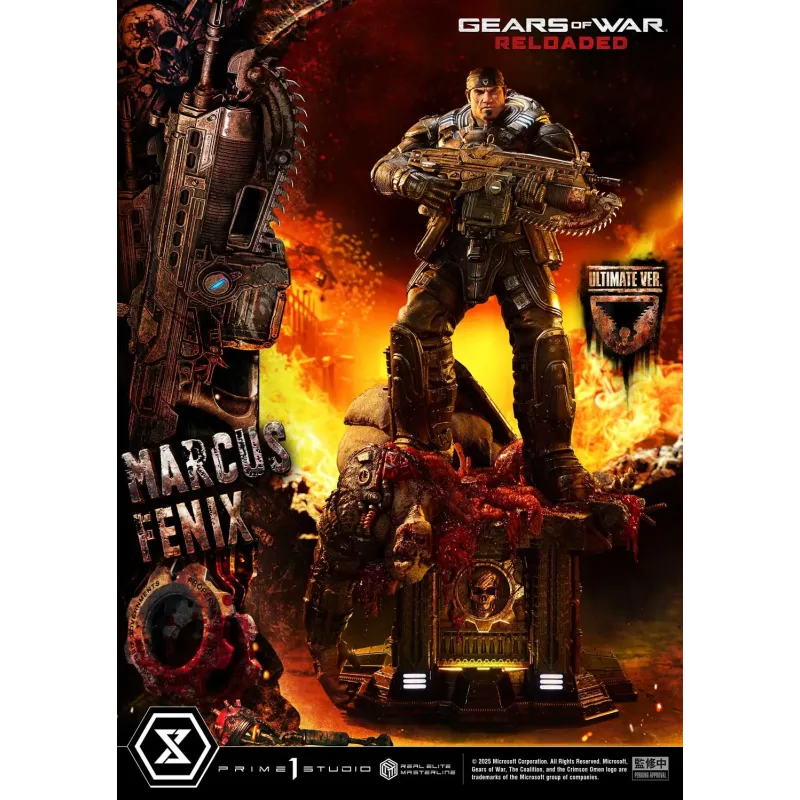 Gears of War Marcus Fenix Prime 1 Studio