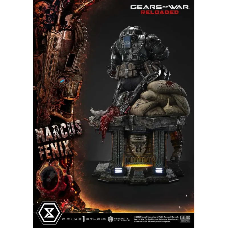 Gears of War Marcus Fenix Prime 1 Studio