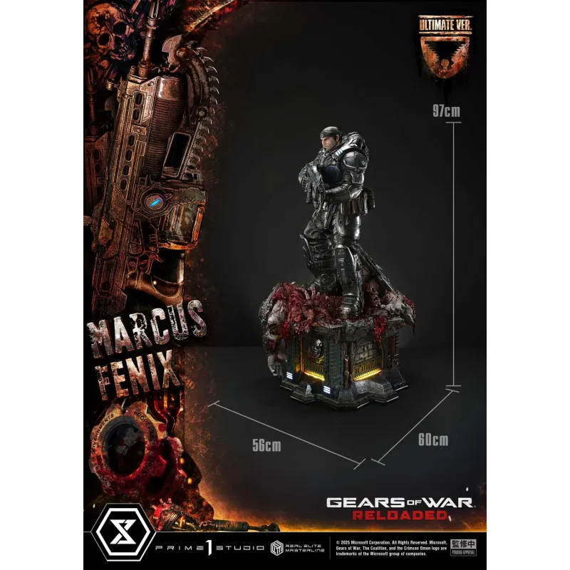 Gears of War Marcus Fenix Prime 1 Studio