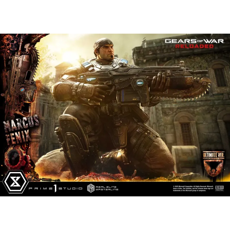 Gears of War Marcus Fenix Prime 1 Studio