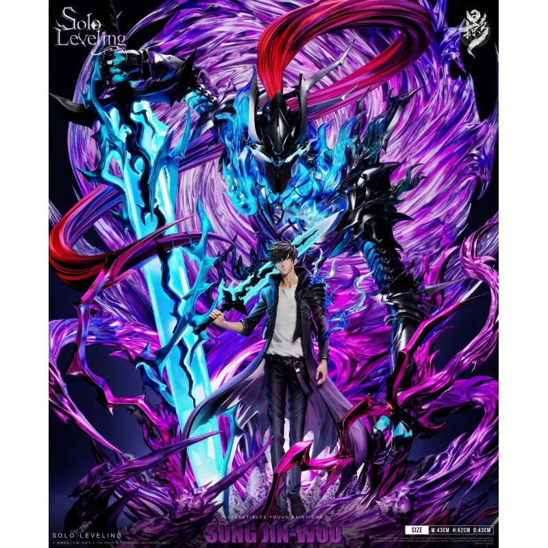 Solo Leveling Sung Jin Woo Shadow Monarch Lueying Studio