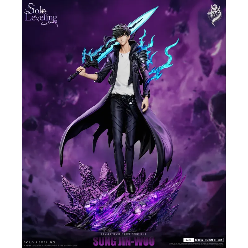 Solo Leveling Sung Jin Woo Shadow Monarch Lueying Studio