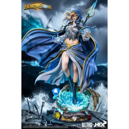 World of Warcraft Hearthstone Jaina Proudmoore Blizzard x HEX Collectibles
