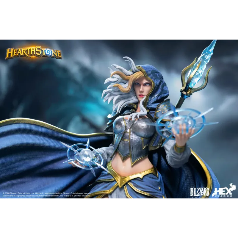 World of Warcraft Hearthstone Jaina Proudmoore Blizzard x HEX Collectibles