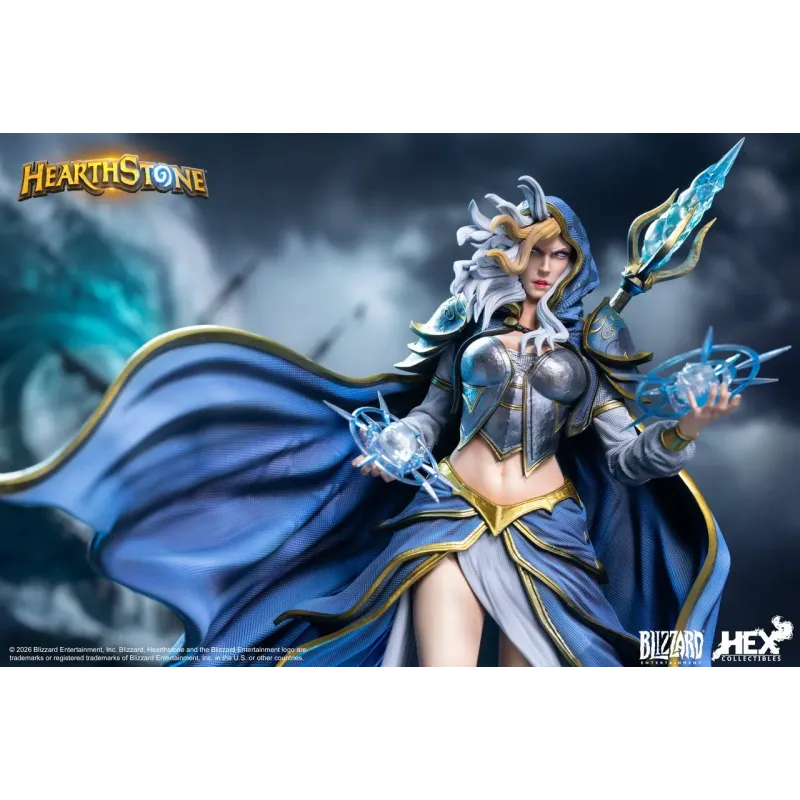 World of Warcraft Hearthstone Jaina Proudmoore Blizzard x HEX Collectibles