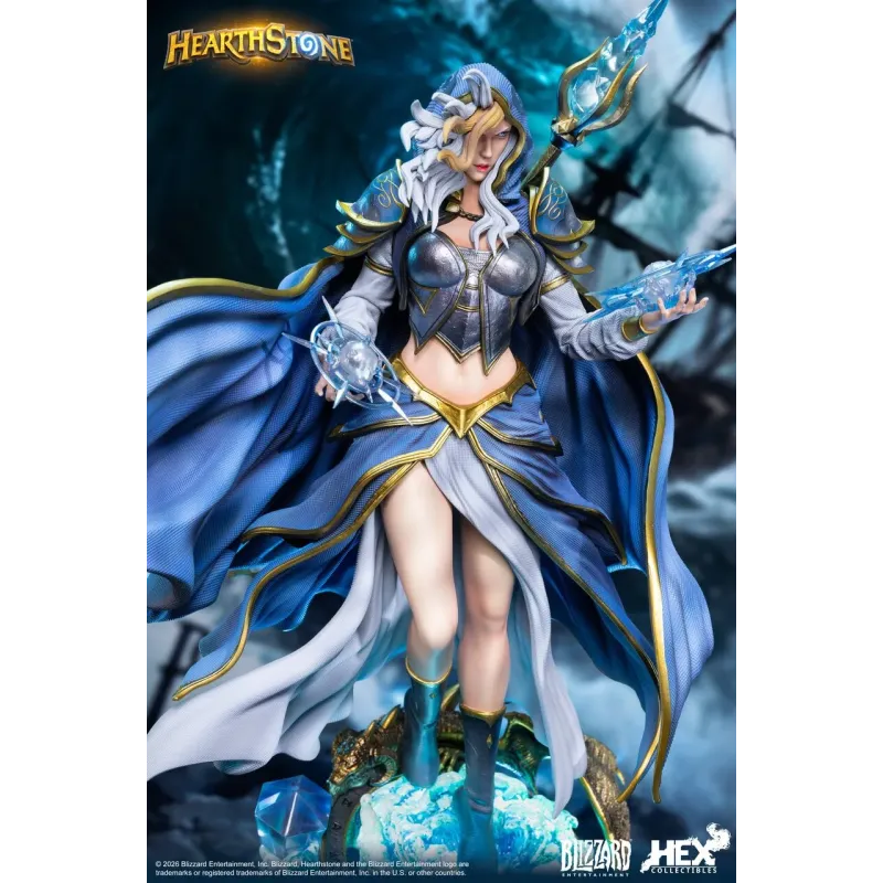 World of Warcraft Hearthstone Jaina Proudmoore Blizzard x HEX Collectibles