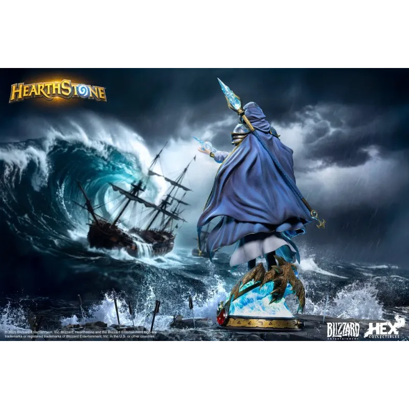 World of Warcraft Hearthstone Jaina Proudmoore Blizzard x HEX Collectibles