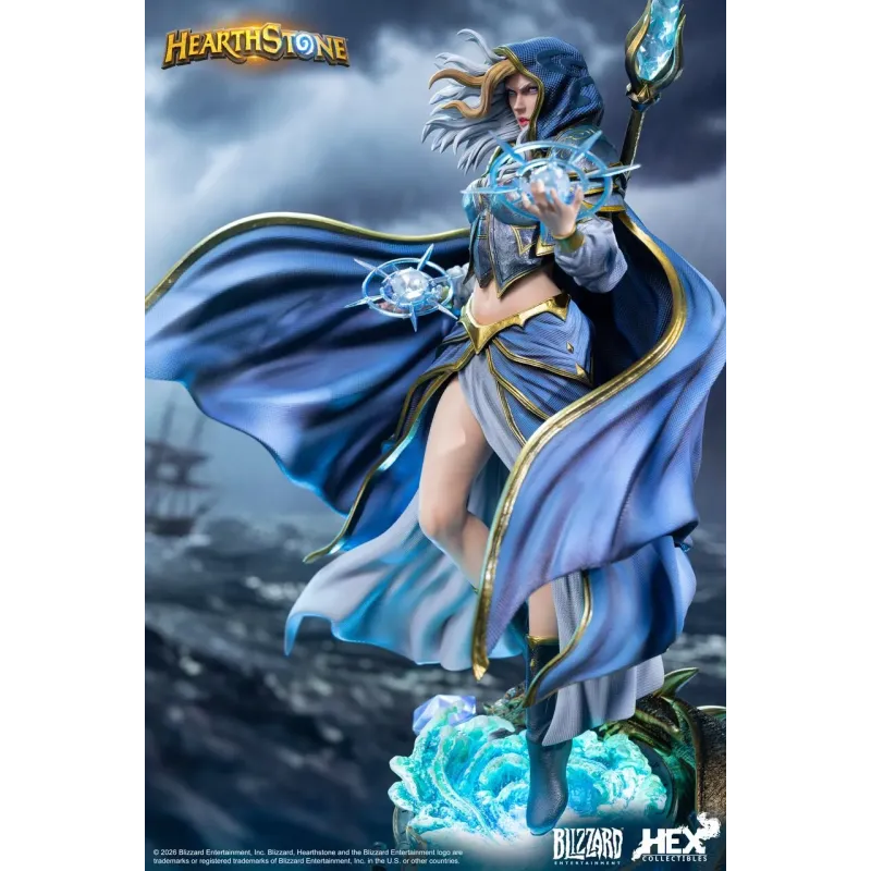 World of Warcraft Hearthstone Jaina Proudmoore Blizzard x HEX Collectibles