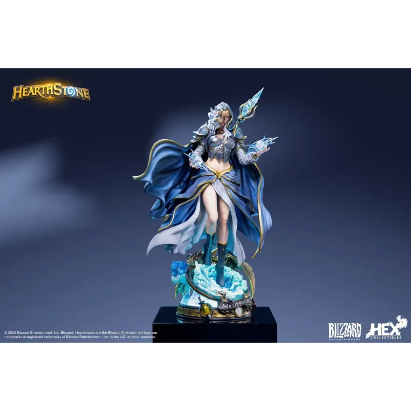 World of Warcraft Hearthstone Jaina Proudmoore Blizzard x HEX Collectibles