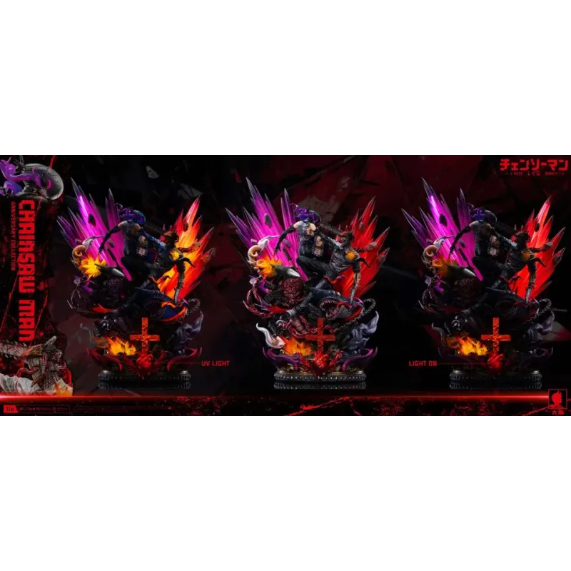 Chainsaw Man Denji vs Reze Big Feeler Studio