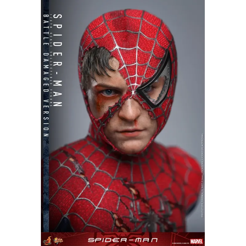Marvel Spider-Man (Battle Damaged Version) Hot Toys