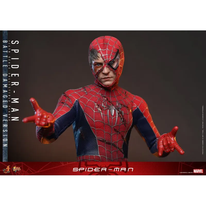 Marvel Spider-Man (Battle Damaged Version) Hot Toys