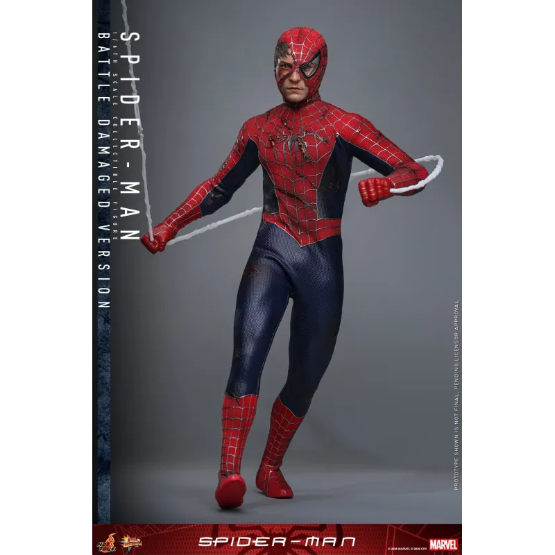 Marvel Spider-Man (Battle Damaged Version) Hot Toys