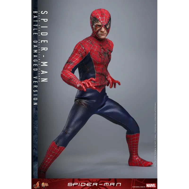 Marvel Spider-Man (Battle Damaged Version) Hot Toys