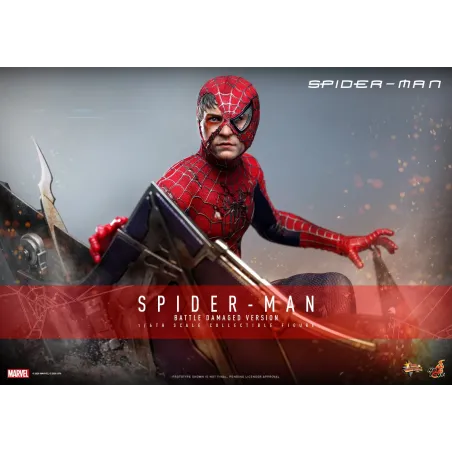 Marvel Spider-Man (Battle Damaged Version) Hot Toys