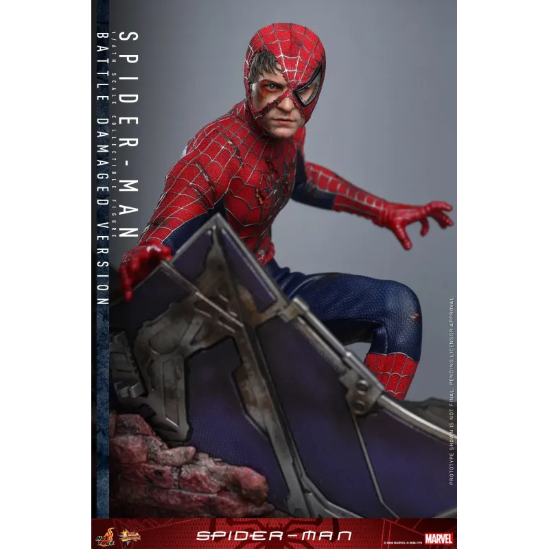 Marvel Spider-Man (Battle Damaged Version) Hot Toys