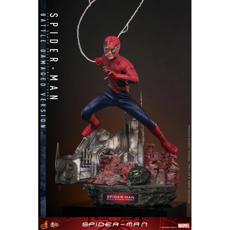 Marvel Spider-Man (Battle Damaged Version) Hot Toys