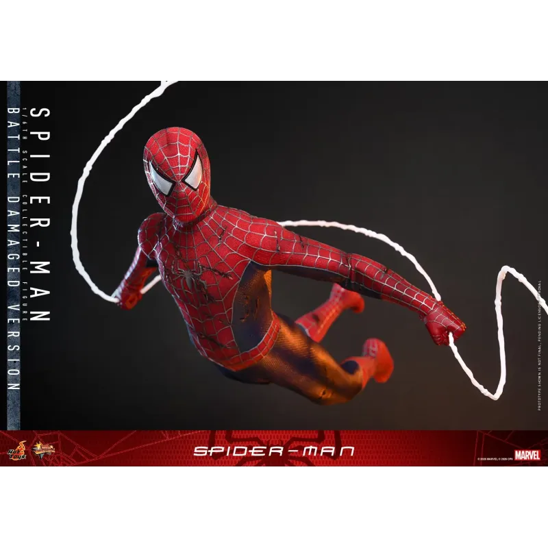 Marvel Spider-Man (Battle Damaged Version) Hot Toys