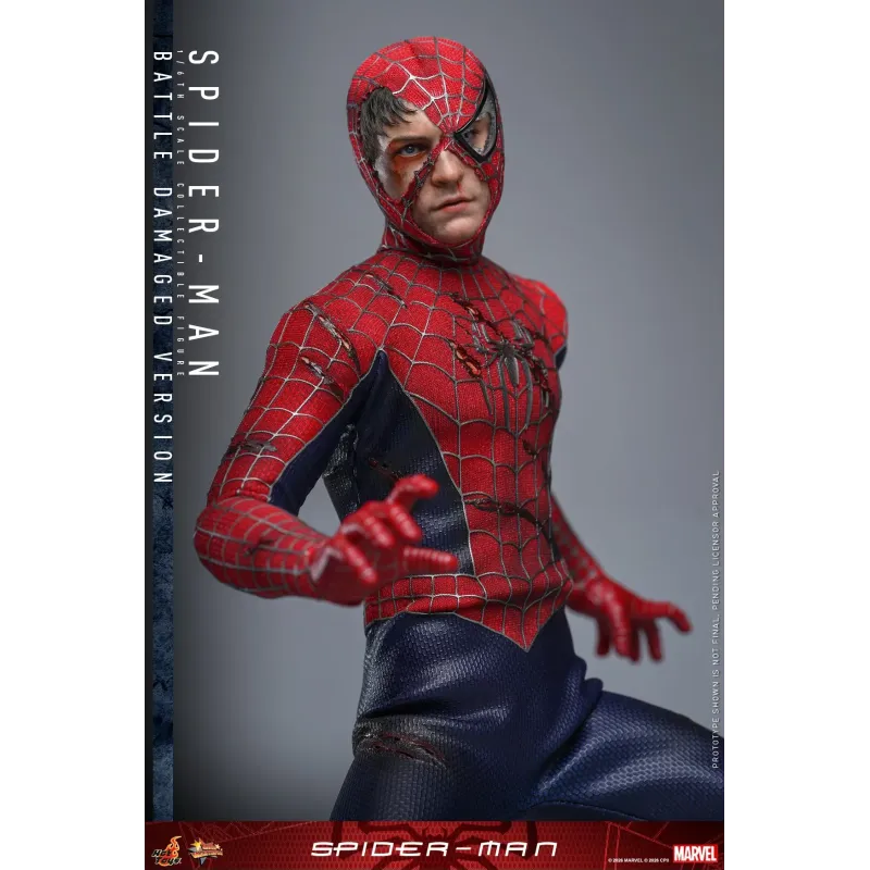 Marvel Spider-Man (Battle Damaged Version) Hot Toys
