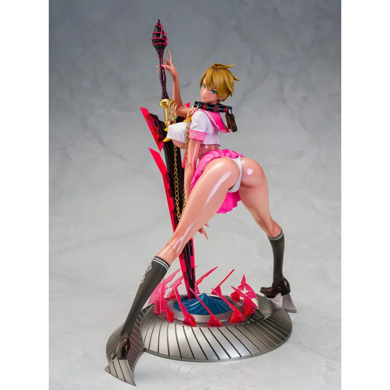 Original Character Absolute Whiteness: Magical Girl Asuka Ryui Summer Sailor Uniform DAIKI Kongyou