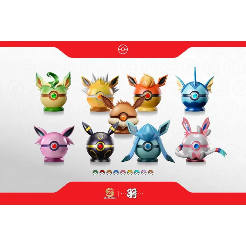 Pokemon Eevee Pokeball HZ & Wings Studio
