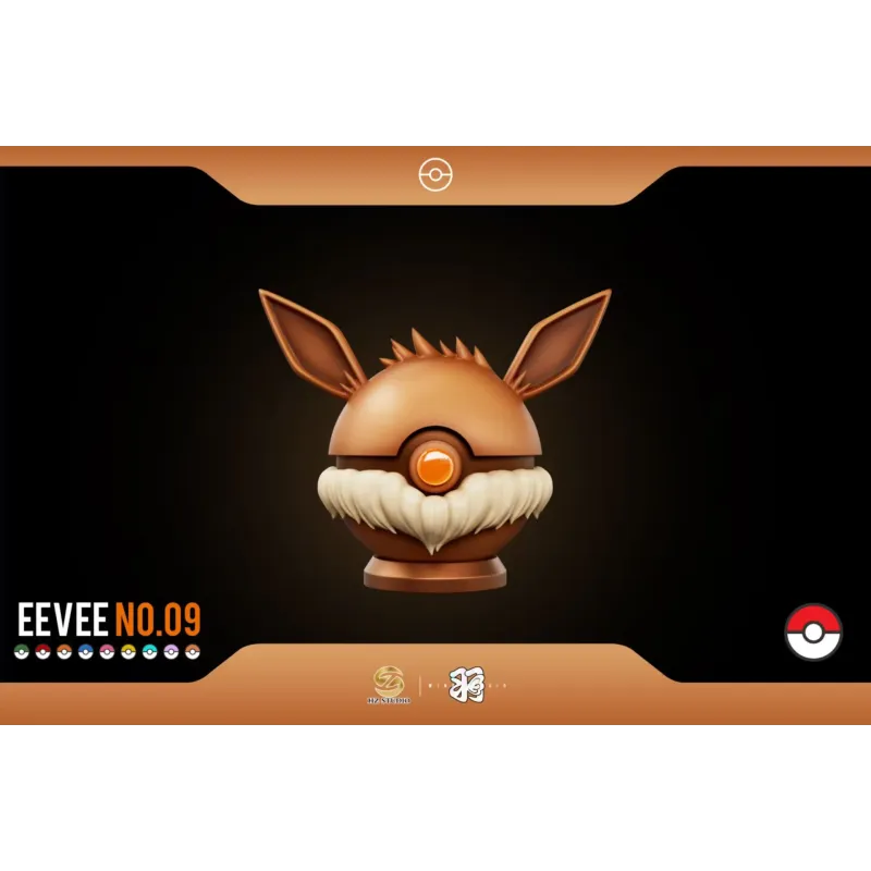 Pokemon Eevee Pokeball HZ & Wings Studio