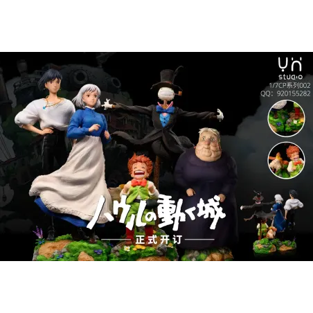 Howl's Moving Castle Characters YH Studio