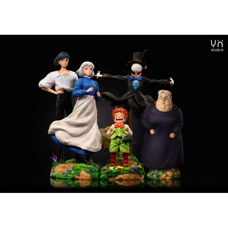 Howl's Moving Castle Characters YH Studio