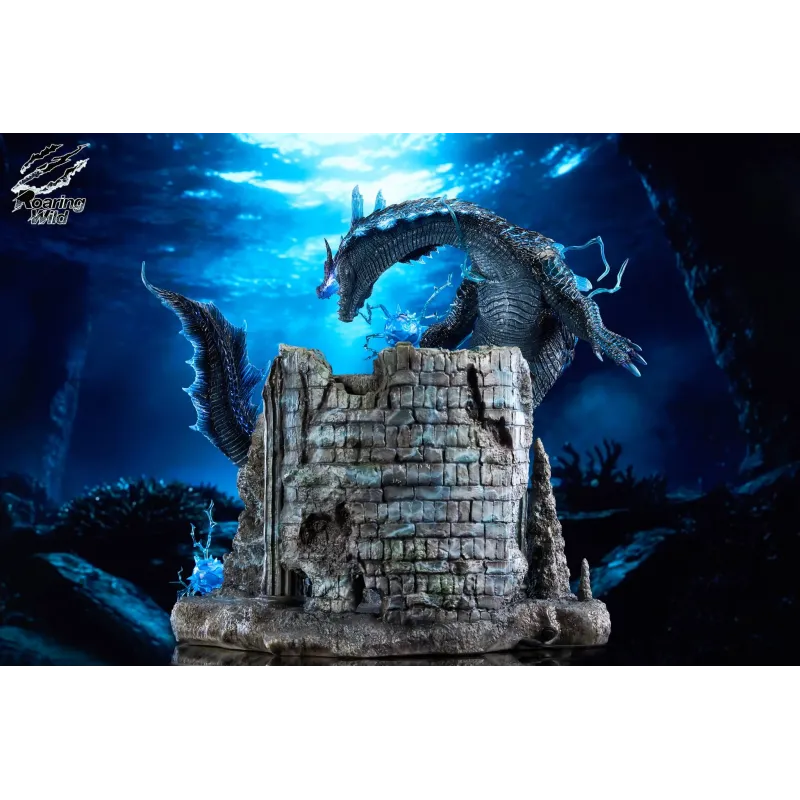 Monster Hunter Lagiacrus & Abyssal Lagiacrus Roaring Wild Studio