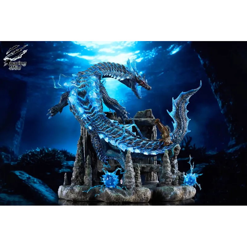 Monster Hunter Lagiacrus & Abyssal Lagiacrus Roaring Wild Studio